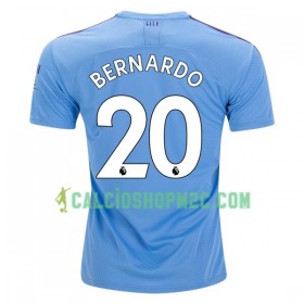 Manchester City Bernardo 20 Maglia Prima 2019/2020 Manica Corta 